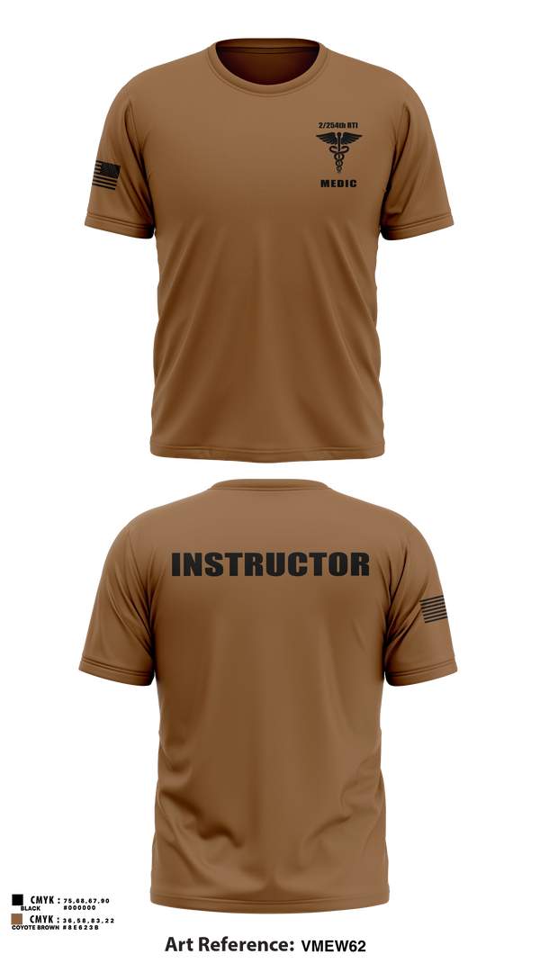 Short Sleeve Performance Shirt, 2/254 RTI, Army, Teamtime, Team time, sublimation, custom sports apparel, team uniforms, spirit wear, spiritwear, sports uniforms, custom shirts, team store, custom team store, fundraiser sports, apparel fundraiser