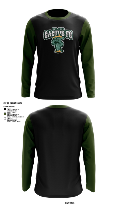 Cactus Fc 14897067 Long Sleeve Performance Shirt 1