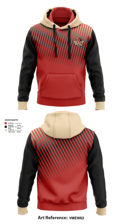Red Springs Red Devils 1558638 Hoodie - 1