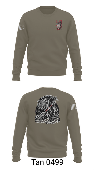 112th, 1/1 BN CRDT 19582480 Crew Neck Sweatshirt - 65