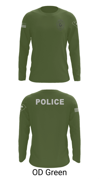 Long Sleeve Performance Shirt, Bluffton PD, , Teamtime, Team time, sublimation, custom sports apparel, team uniforms, spirit wear, spiritwear, sports uniforms, custom shirts, team store, custom team store, fundraiser sports, apparel fundraiser