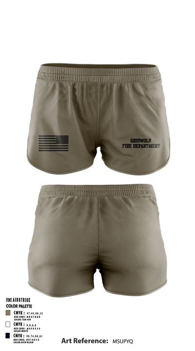 Griswold Fire Department 41169370 Ranger Panties - 1