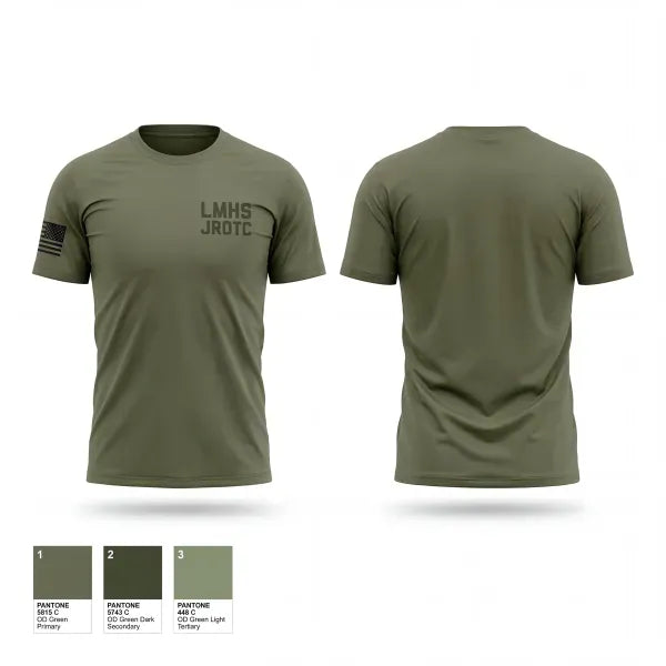 Short Sleeve Performance Shirt, LMHS JROTC, Army, Teamtime, Team time, sublimation, custom sports apparel, team uniforms, spirit wear, spiritwear, sports uniforms, custom shirts, team store, custom team store, fundraiser sports, apparel fundraiser