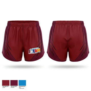 Womens Shorts, University Middle School Eagles, Spirit Store, Teamtime, Team time, sublimation, custom sports apparel, team uniforms, spirit wear, spiritwear, sports uniforms, custom shirts, team store, custom team store, fundraiser sports, apparel fundraiser