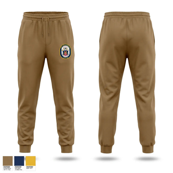 Sweatpants, USS Anchorage, Navy, Teamtime, Team time, sublimation, custom sports apparel, team uniforms, spirit wear, spiritwear, sports uniforms, custom shirts, team store, custom team store, fundraiser sports, apparel fundraiser