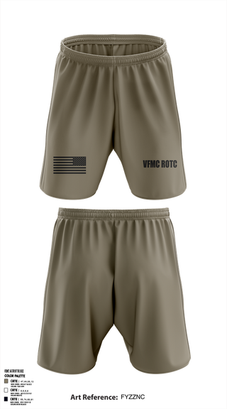Athletic Shorts With Pockets, VFMC ROTC, , Teamtime, Team time, sublimation, custom sports apparel, team uniforms, spirit wear, spiritwear, sports uniforms, custom shirts, team store, custom team store, fundraiser sports, apparel fundraiser