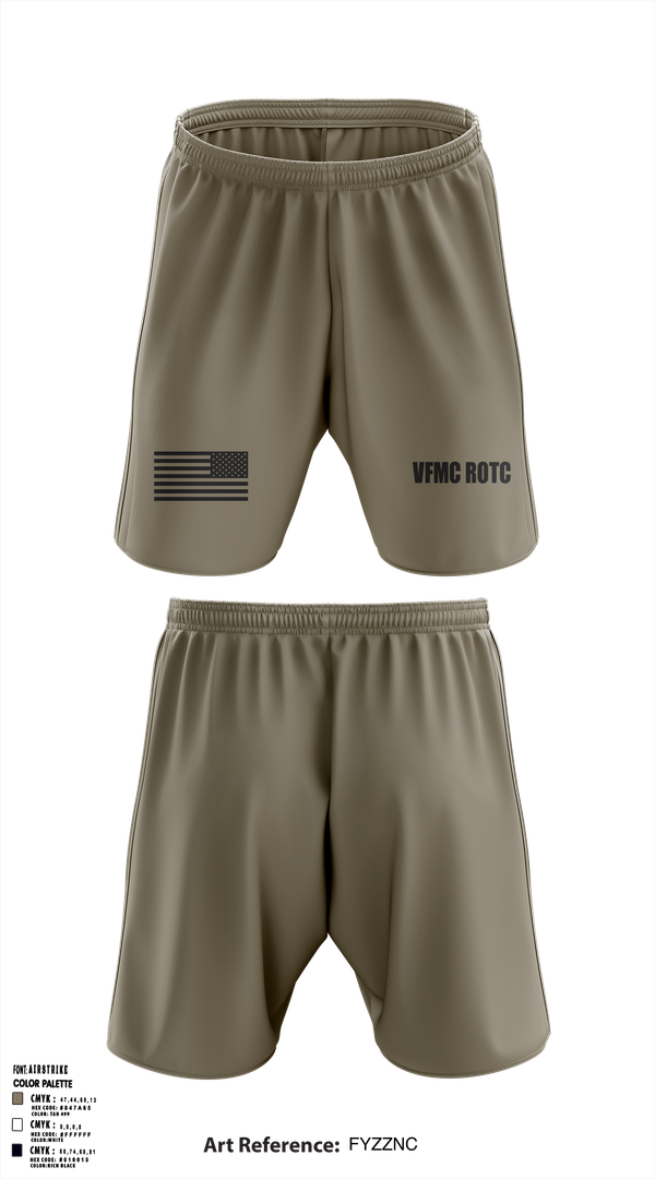 Athletic Shorts With Pockets, VFMC ROTC, , Teamtime, Team time, sublimation, custom sports apparel, team uniforms, spirit wear, spiritwear, sports uniforms, custom shirts, team store, custom team store, fundraiser sports, apparel fundraiser