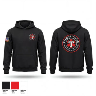 Hoodie, Thompson EMS, Fire Department, Teamtime, Team time, sublimation, custom sports apparel, team uniforms, spirit wear, spiritwear, sports uniforms, custom shirts, team store, custom team store, fundraiser sports, apparel fundraiser