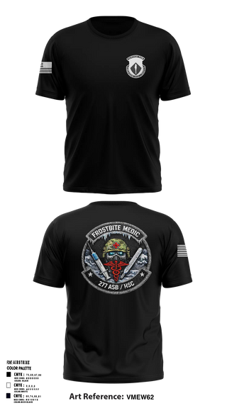 Short Sleeve Performance Shirt, 277th ASB Frostbite Medics, Army, Teamtime, Team time, sublimation, custom sports apparel, team uniforms, spirit wear, spiritwear, sports uniforms, custom shirts, team store, custom team store, fundraiser sports, apparel fundraiser
