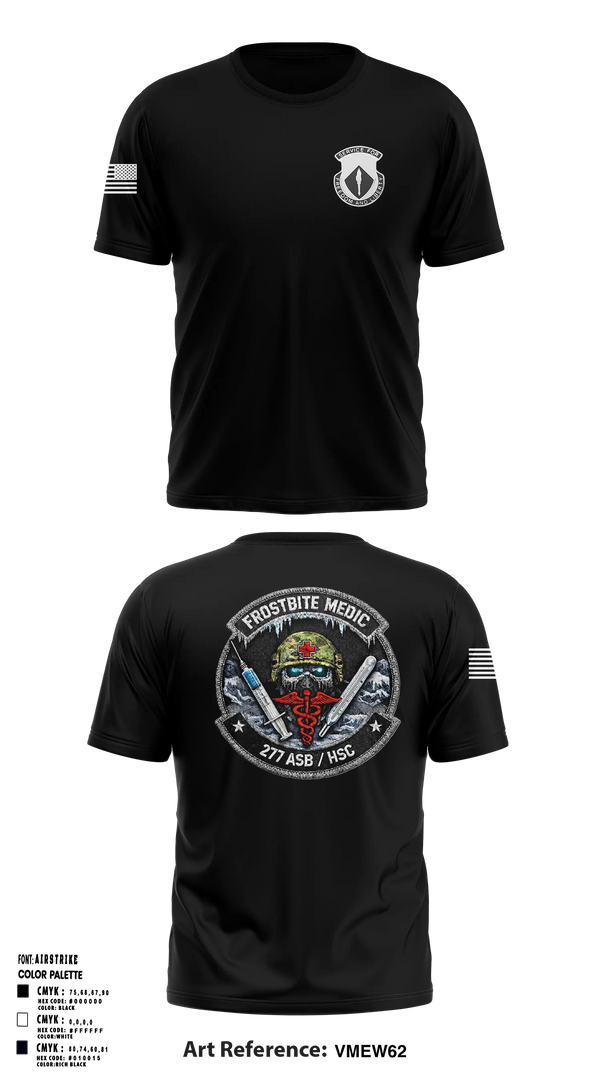 Short Sleeve Performance Shirt, 277th ASB Frostbite Medics, Army, Teamtime, Team time, sublimation, custom sports apparel, team uniforms, spirit wear, spiritwear, sports uniforms, custom shirts, team store, custom team store, fundraiser sports, apparel fundraiser