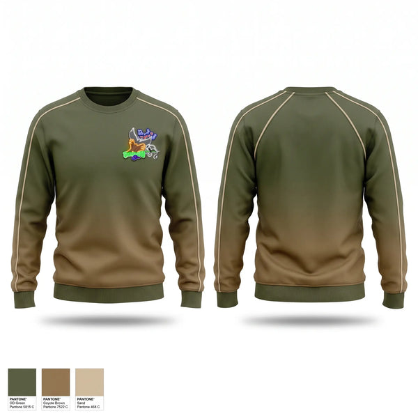 Crew Neck Sweatshirt, MABAThe Birdman Show Podcast, Men's Basketball, Teamtime, Team time, sublimation, custom sports apparel, team uniforms, spirit wear, spiritwear, sports uniforms, custom shirts, team store, custom team store, fundraiser sports, apparel fundraiser