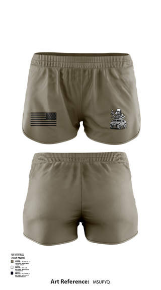 Ranger Panties, 278th JMTG-U Mayors Cell Mech., , Teamtime, Team time, sublimation, custom sports apparel, team uniforms, spirit wear, spiritwear, sports uniforms, custom shirts, team store, custom team store, fundraiser sports, apparel fundraiser