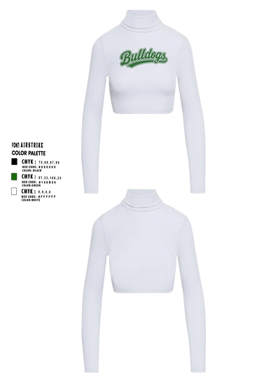 Franklin county youth cheer 17650849 Women's Long Sleeve Turtle Neck