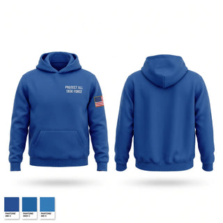 Hoodie, Protect All Task Force, Police, Teamtime, Team time, sublimation, custom sports apparel, team uniforms, spirit wear, spiritwear, sports uniforms, custom shirts, team store, custom team store, fundraiser sports, apparel fundraiser