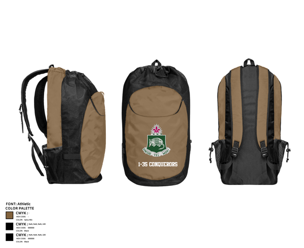 Gear Bag, 1-35 conquerors, , Teamtime, Team time, sublimation, custom sports apparel, team uniforms, spirit wear, spiritwear, sports uniforms, custom shirts, team store, custom team store, fundraiser sports, apparel fundraiser