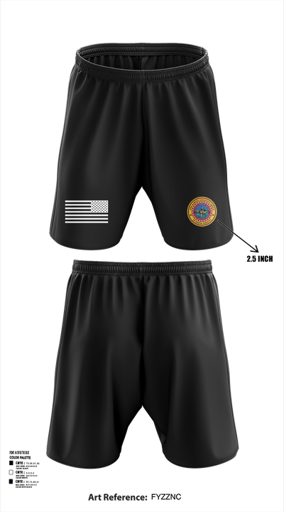 4th Medical Logistics 59116448 Athletic Shorts With Pockets - 103