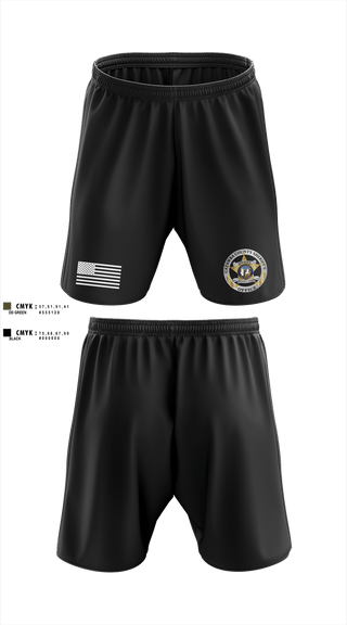 Athletic Shorts With Pockets, Catawba County Sheriff’s Office, Police, Teamtime, Team time, sublimation, custom sports apparel, team uniforms, spirit wear, spiritwear, sports uniforms, custom shirts, team store, custom team store, fundraiser sports, apparel fundraiser