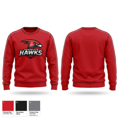 Downriver Hawks Crew Neck Sweatshirt - 2