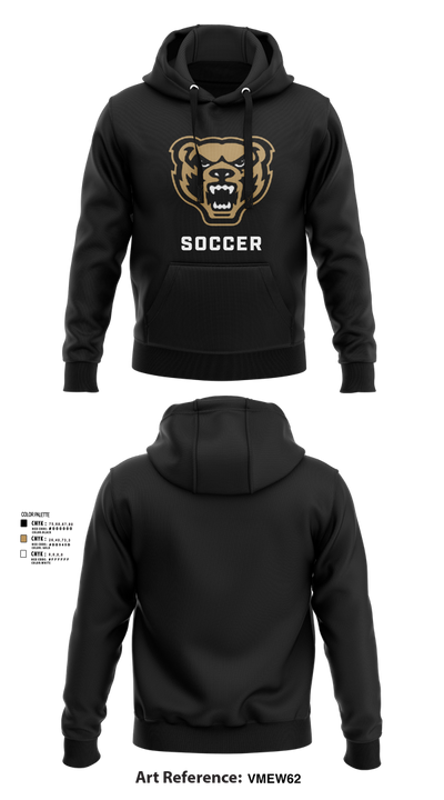 Golden Grizzlies Soccer 35825222 Hoodie - 24