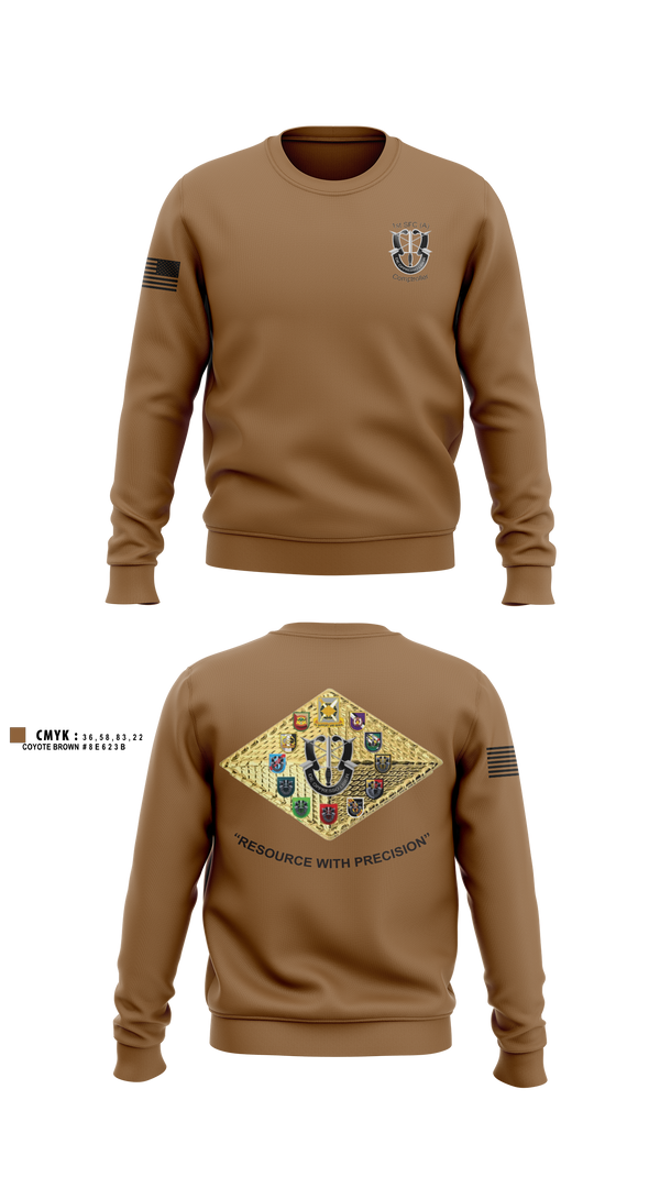 Crew Neck Sweatshirt, 1SFC Comptroller, Army, Teamtime, Team time, sublimation, custom sports apparel, team uniforms, spirit wear, spiritwear, sports uniforms, custom shirts, team store, custom team store, fundraiser sports, apparel fundraiser