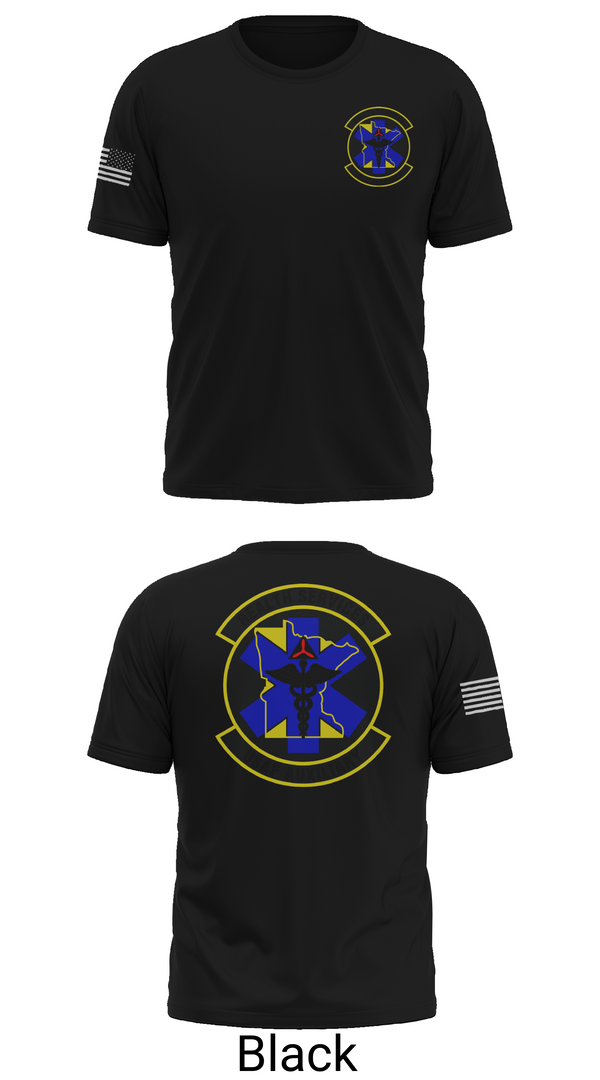 Old School Cotton Feel Shirt, Civil Air Patrol Minnesota Wing Health Service, Air Force, Teamtime, Team time, sublimation, custom sports apparel, team uniforms, spirit wear, spiritwear, sports uniforms, custom shirts, team store, custom team store, fundraiser sports, apparel fundraiser