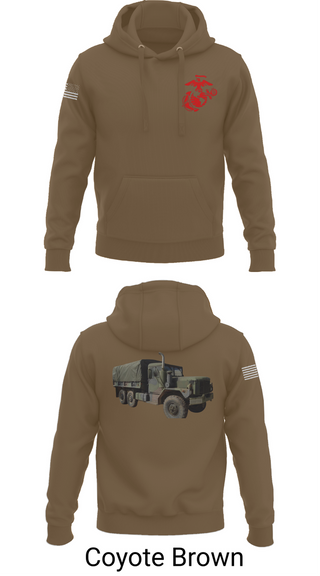 Hoodie, H&S Battalion HQ CO Station Motor T, , Teamtime, Team time, sublimation, custom sports apparel, team uniforms, spirit wear, spiritwear, sports uniforms, custom shirts, team store, custom team store, fundraiser sports, apparel fundraiser