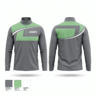 Quarter Zip Jacket, Lundev, , Teamtime, Team time, sublimation, custom sports apparel, team uniforms, spirit wear, spiritwear, sports uniforms, custom shirts, team store, custom team store, fundraiser sports, apparel fundraiser