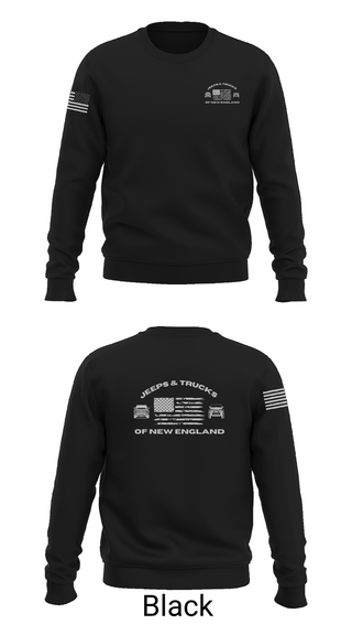 Crew Neck Sweatshirt, Jeeps & Trucks of New England Inc., , Teamtime, Team time, sublimation, custom sports apparel, team uniforms, spirit wear, spiritwear, sports uniforms, custom shirts, team store, custom team store, fundraiser sports, apparel fundraiser