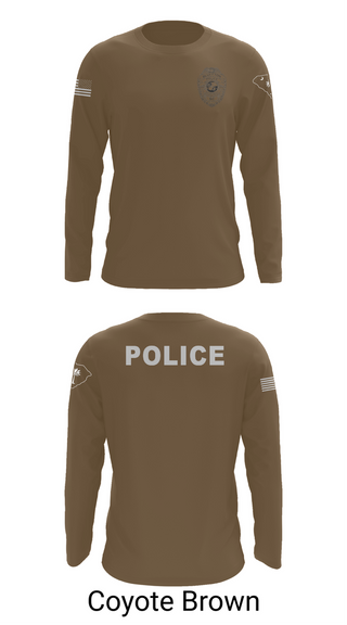 Long Sleeve Performance Shirt, Bluffton PD, , Teamtime, Team time, sublimation, custom sports apparel, team uniforms, spirit wear, spiritwear, sports uniforms, custom shirts, team store, custom team store, fundraiser sports, apparel fundraiser