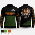 Rock Springs Tigers 48628423 Quarter Zip Jacket - 1