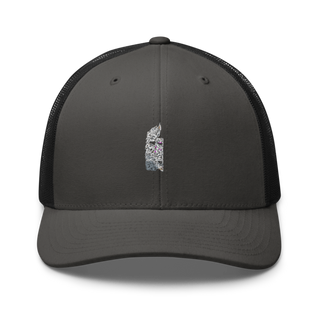 Burgundy Blazers Retro Trucker Hat | Yupoong 6606