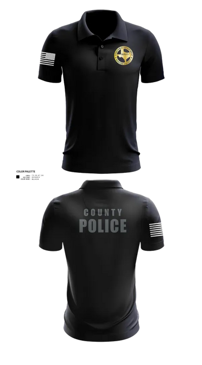 Nueces County Constable PCT4 30073114 Short Sleeve Performance Polo - 21