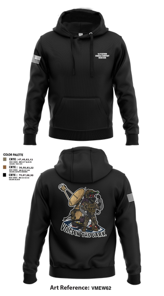 Hoodie, CCO 603 ASB 3CAB, Army, Teamtime, Team time, sublimation, custom sports apparel, team uniforms, spirit wear, spiritwear, sports uniforms, custom shirts, team store, custom team store, fundraiser sports, apparel fundraiser