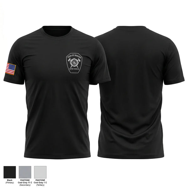 Short Sleeve Performance Shirt, Town of Niagara Truck 8, Fire Department, Teamtime, Team time, sublimation, custom sports apparel, team uniforms, spirit wear, spiritwear, sports uniforms, custom shirts, team store, custom team store, fundraiser sports, apparel fundraiser