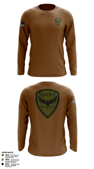 Long Sleeve Performance Shirt, SWAT, , Teamtime, Team time, sublimation, custom sports apparel, team uniforms, spirit wear, spiritwear, sports uniforms, custom shirts, team store, custom team store, fundraiser sports, apparel fundraiser