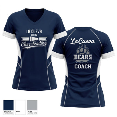 La Cueva Women's Short Sleeve V-neck Shirt - 1