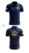 NAVY Short Sleeve Performance Polo - 21