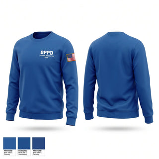 Crew Neck Sweatshirt, GPPD School Resource Unit, Police, Teamtime, Team time, sublimation, custom sports apparel, team uniforms, spirit wear, spiritwear, sports uniforms, custom shirts, team store, custom team store, fundraiser sports, apparel fundraiser
