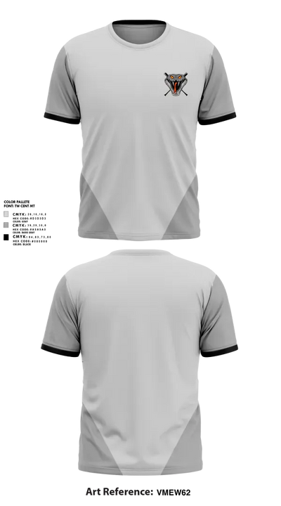 VIPERS 24476091 Short Sleeve Performance Shirt - 1