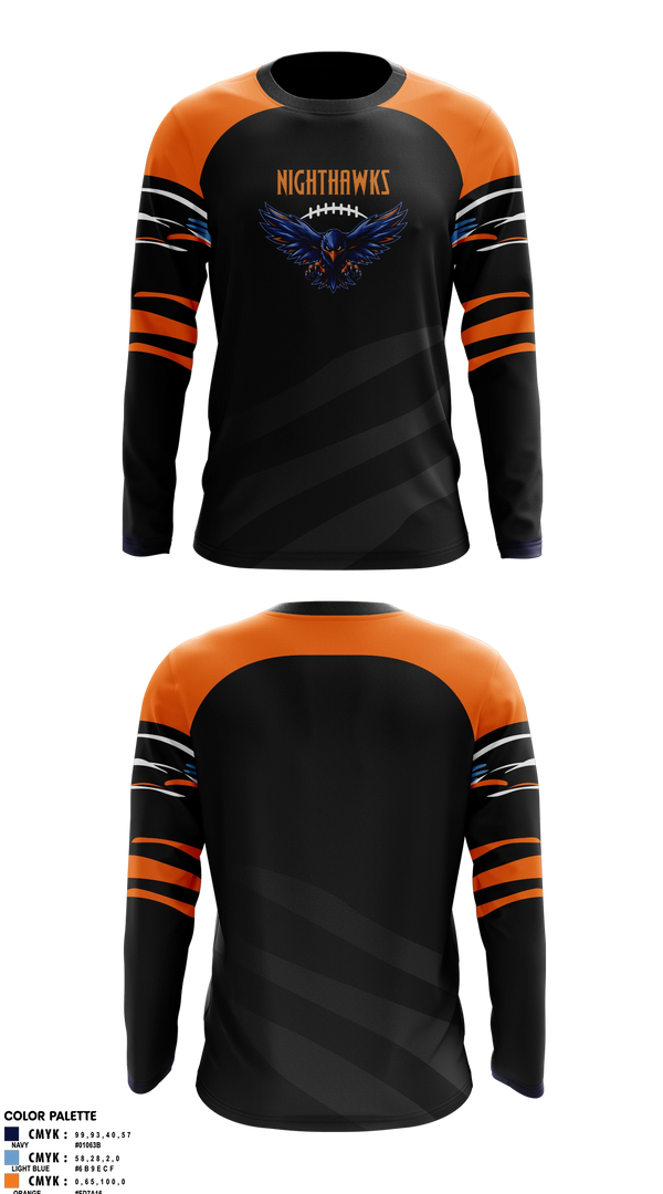 Long Sleeve Performance Shirt, Herbert Akins Road Middle School, Track & Field, Teamtime, Team time, sublimation, custom sports apparel, team uniforms, spirit wear, spiritwear, sports uniforms, custom shirts, team store, custom team store, fundraiser sports, apparel fundraiser