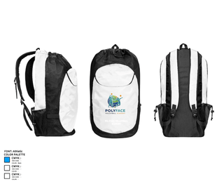 Gear Bag, PolyFace Volleyball Academy, Women's Volleyball, Teamtime, Team time, sublimation, custom sports apparel, team uniforms, spirit wear, spiritwear, sports uniforms, custom shirts, team store, custom team store, fundraiser sports, apparel fundraiser