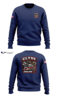 Clyde fire department Crew Neck Sweatshirt - 11