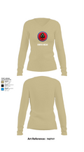 208th MCAS 6752981 Women's Long Sleeve V-neck Shirt - 78
