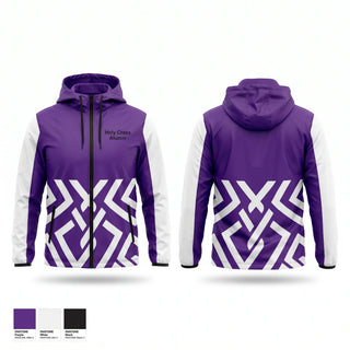 Windbreaker, Holy Cross Alumni, Track & Field, Teamtime, Team time, sublimation, custom sports apparel, team uniforms, spirit wear, spiritwear, sports uniforms, custom shirts, team store, custom team store, fundraiser sports, apparel fundraiser