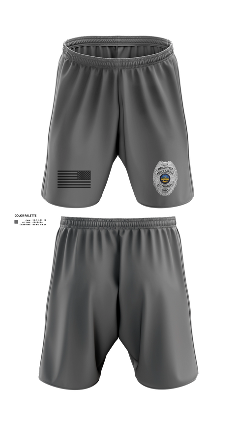 Athletic Shorts With Pockets, Adult Parole Authority, Police, Teamtime, Team time, sublimation, custom sports apparel, team uniforms, spirit wear, spiritwear, sports uniforms, custom shirts, team store, custom team store, fundraiser sports, apparel fundraiser