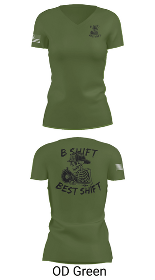 Womens Short Sleeve Vneck Shirt, 812 CES (B shift), Air Force, Teamtime, Team time, sublimation, custom sports apparel, team uniforms, spirit wear, spiritwear, sports uniforms, custom shirts, team store, custom team store, fundraiser sports, apparel fundraiser