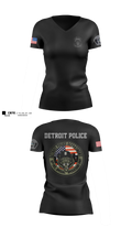 12th Precinct Special Operations Women's Short Sleeve V-neck Shirt - 4