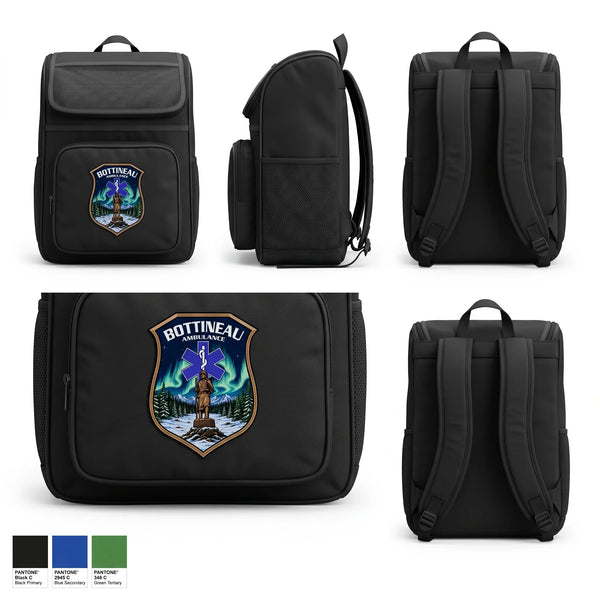 Gear Bag, Bottineau Ambulance District, EMS/EMT, Teamtime, Team time, sublimation, custom sports apparel, team uniforms, spirit wear, spiritwear, sports uniforms, custom shirts, team store, custom team store, fundraiser sports, apparel fundraiser
