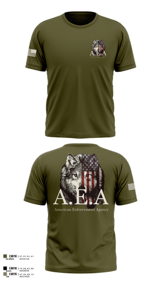 Short Sleeve Performance Shirt, American Enforcement Agency, Police, Teamtime, Team time, sublimation, custom sports apparel, team uniforms, spirit wear, spiritwear, sports uniforms, custom shirts, team store, custom team store, fundraiser sports, apparel fundraiser