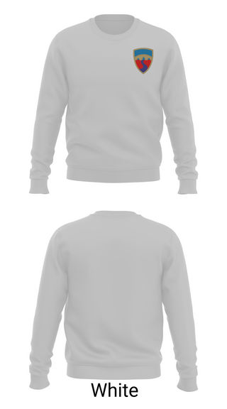 Crew Neck Sweatshirt, HHC, 155th CSSB, Army, Teamtime, Team time, sublimation, custom sports apparel, team uniforms, spirit wear, spiritwear, sports uniforms, custom shirts, team store, custom team store, fundraiser sports, apparel fundraiser